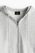 Oversized fit zip hoodie
